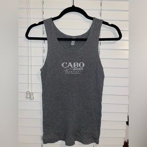 Gray Cabo Wabo Tank Top